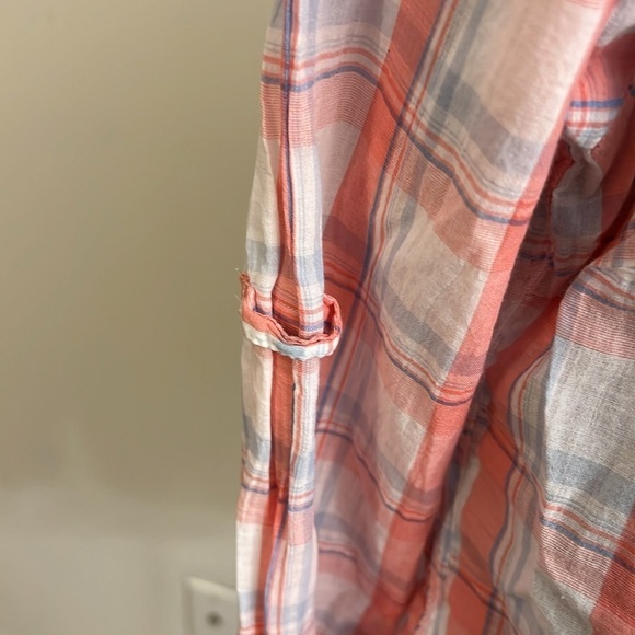 Columbia PFG Women's Plaid Long Sleeve 100% Cotton Button Down Shirt, Sz. S. - Picture 6 of 15